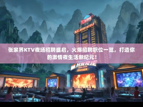 张家界KTV夜场招聘盛启，火爆招聘职位一览，打造你的激情夜生活新纪元！